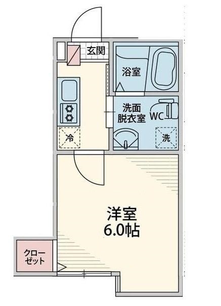 ブランフォードハウスの物件間取画像