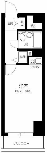 浅草橋駅 徒歩5分 3階の物件間取画像