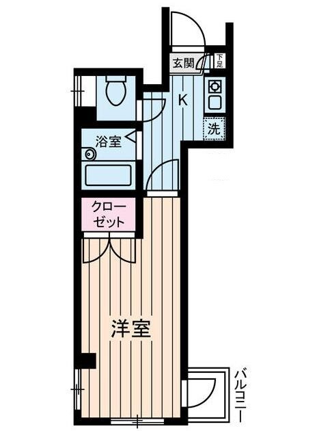 三ノ輪駅 徒歩5分 3階の物件間取画像