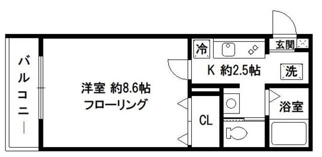 アミル中十条の物件間取画像