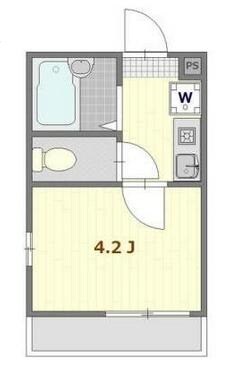 亀戸駅 徒歩8分 2階の物件間取画像