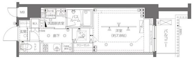 大塚駅 徒歩5分 1階の物件間取画像