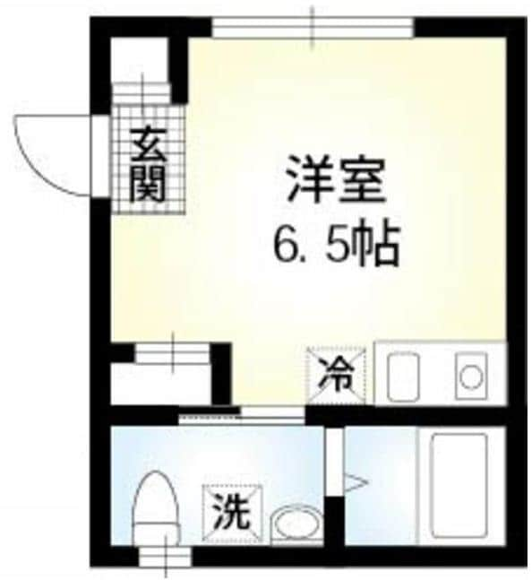 北千住駅 徒歩3分 2階の物件間取画像