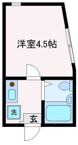 北千住駅 徒歩10分 2階の物件間取画像