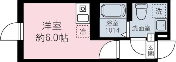 南千住駅 徒歩6分 1階の物件間取画像