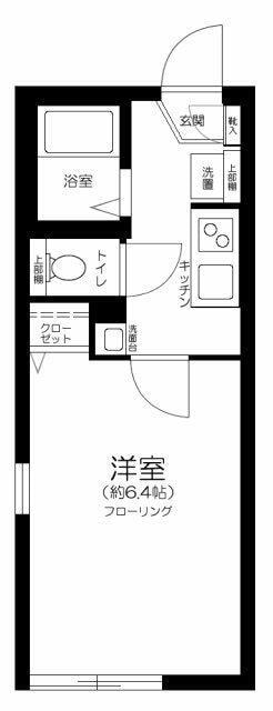 北千住駅 徒歩7分 2階の物件間取画像