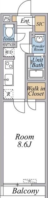 江北駅 徒歩6分 1階の物件間取画像