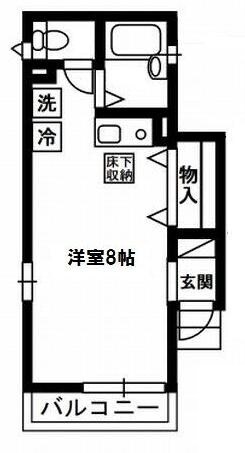 板橋駅 徒歩5分 1階の物件間取画像