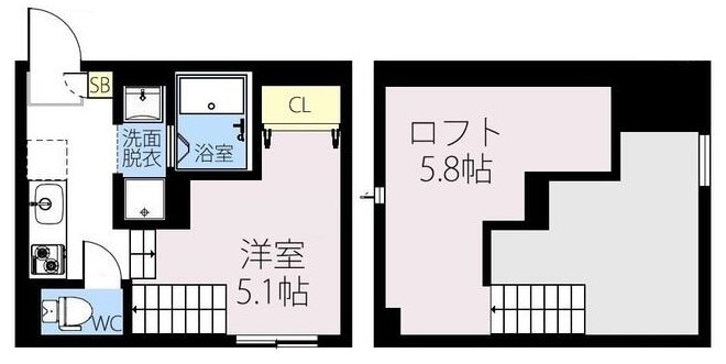 ＲＩＺＥＳＴ　ＴＹ新松戸Ⅱの物件間取画像