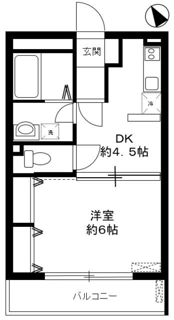 新小岩駅 徒歩10分 2階の物件間取画像