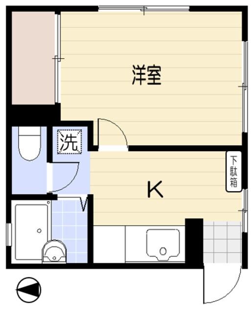 西日暮里駅 徒歩13分 1階の物件間取画像