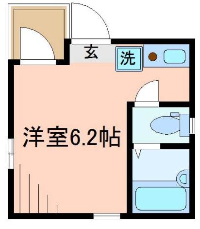 尾久駅 徒歩8分 2階の物件間取画像