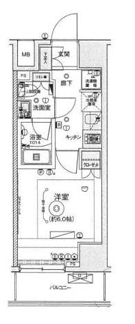 リヴシティ綾瀬ＷＥＳＴの物件間取画像