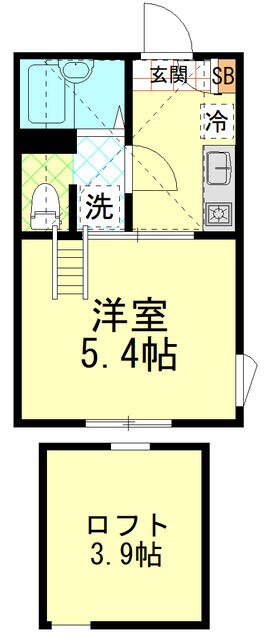 東十条駅 徒歩7分 3階の物件間取画像