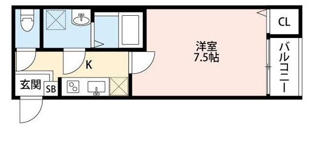 ＢＯＡ　ＳＯＲＴＥの物件間取画像