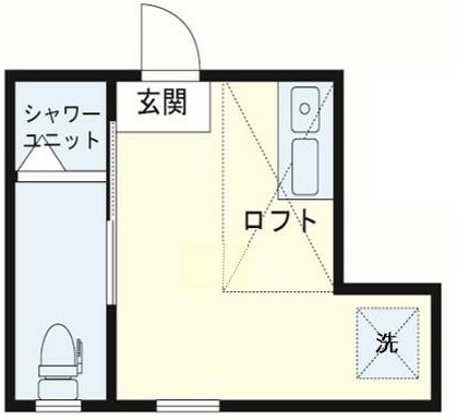 サークルハウス東池袋の物件間取画像