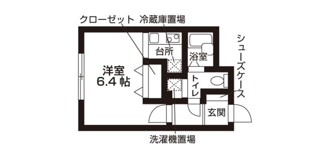 新小岩駅 徒歩5分 4階の物件間取画像