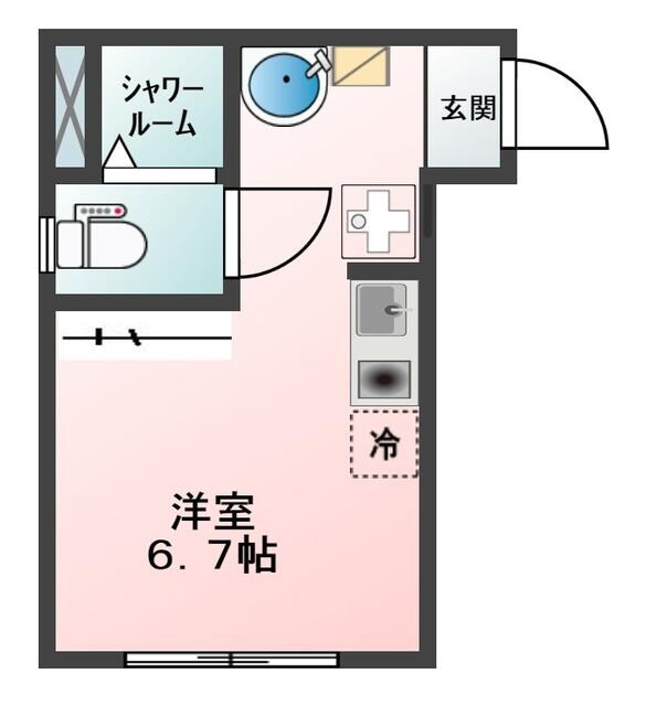 Ｇｌａｎｚ稲荷台の物件間取画像