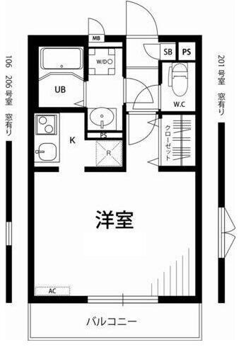 瑞江駅 徒歩9分 2階の物件間取画像