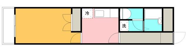 サンハイツタカノの物件間取画像