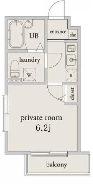 ＥＣＬＡＳ北千住の物件間取画像