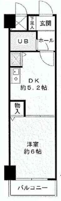 ライオンズマンション梅島第２の物件間取画像
