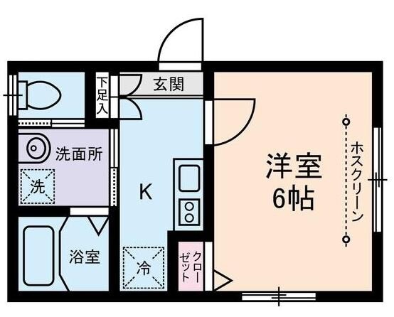 グランドール足立の物件間取画像