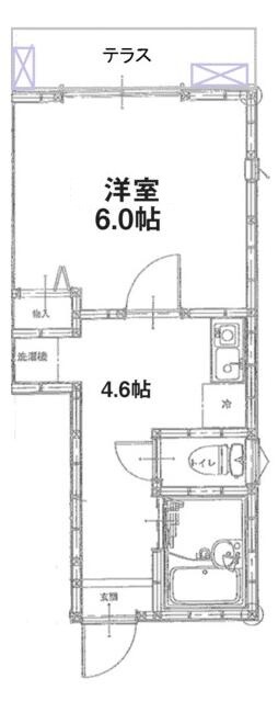 京成小岩駅 徒歩10分 1階の物件間取画像