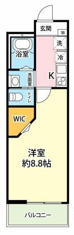 新田駅 徒歩12分 1階の物件間取画像