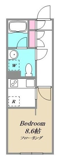 千歳船橋駅 徒歩17分 3階の物件間取画像