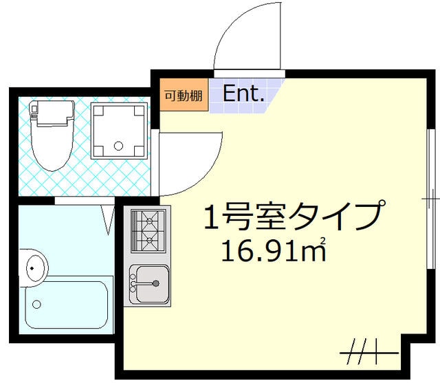 立川北駅 徒歩8分 2階の物件間取画像