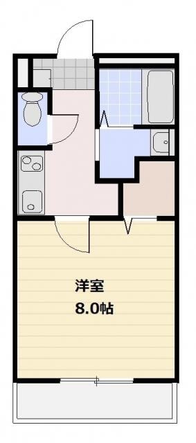 与野駅 徒歩7分 2階の物件間取画像