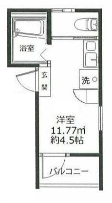 サークルハウス東向島の物件間取画像