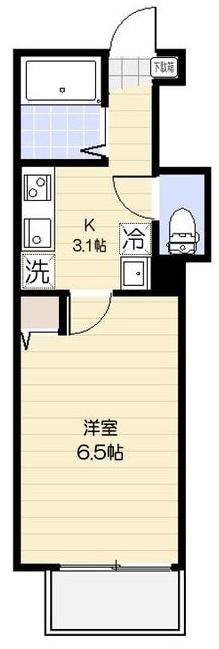 ときわ台駅 徒歩10分 2階の物件間取画像