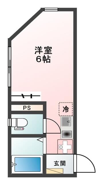 亀有駅 徒歩5分 3階の物件間取画像