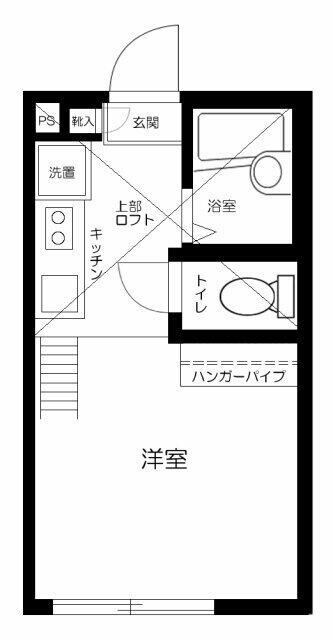 穴守稲荷駅 徒歩6分 1階の物件間取画像