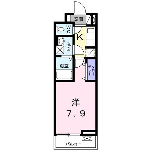 亀有駅 徒歩11分 3階の物件間取画像