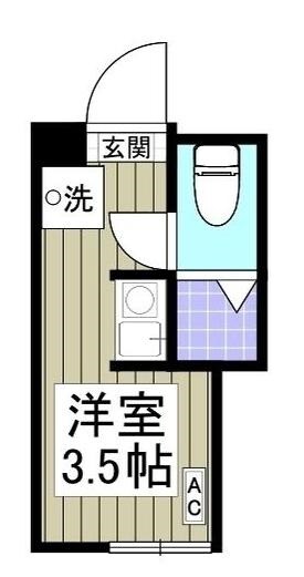 舎人駅 徒歩8分 1階の物件間取画像