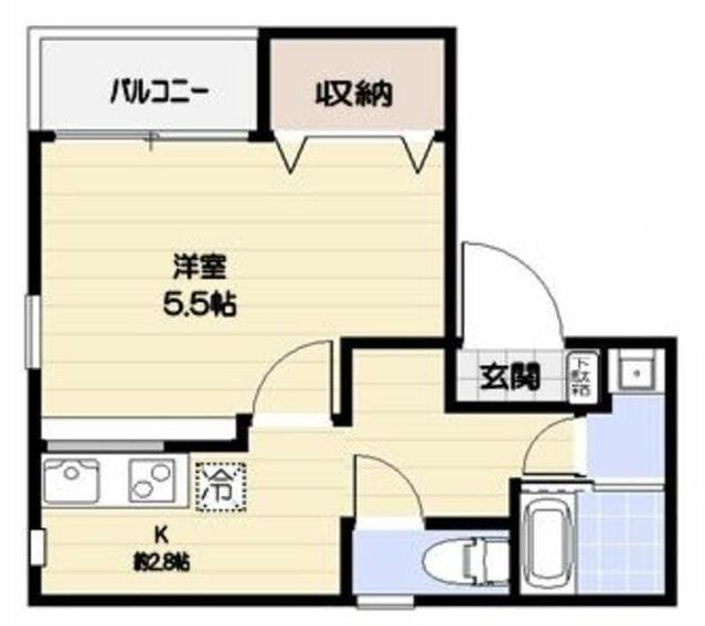 立川駅 徒歩9分 2階の物件間取画像