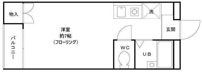 護国寺駅 徒歩8分 1階の物件間取画像