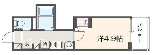 与野本町駅 徒歩3分 1階の物件間取画像