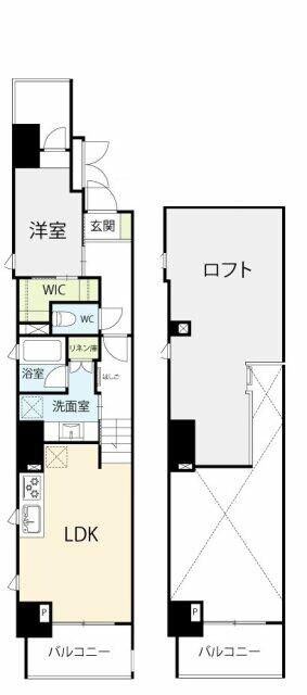 田町駅 徒歩7分 4階の物件間取画像