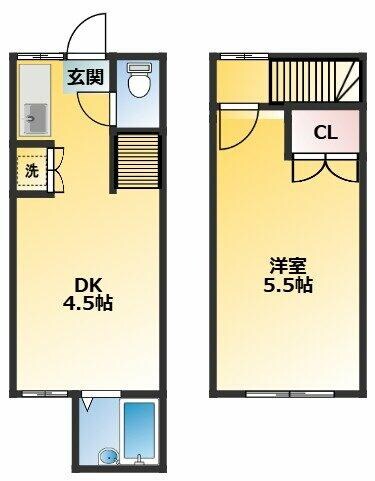 九品仏駅 徒歩3分 1階の物件間取画像