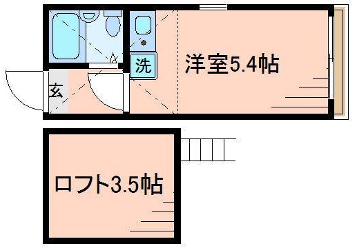 物件間取画像
