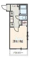 船堀駅 徒歩15分 3階の物件間取画像