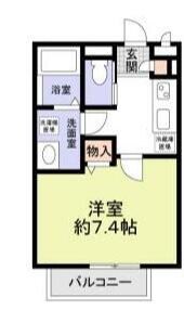 北浦和駅 徒歩5分 2階の物件間取画像