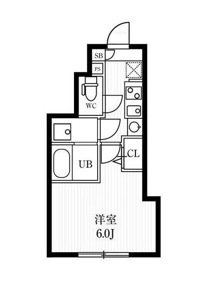 大森駅 徒歩10分 1階の物件間取画像