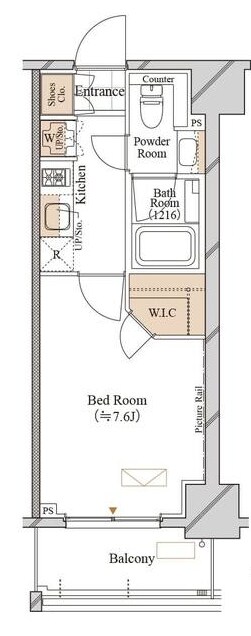 両国駅 徒歩4分 2階の物件間取画像