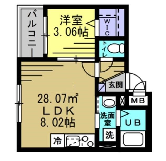 プルマン草加の物件間取画像