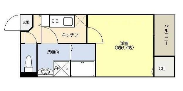 竹ノ塚駅 徒歩11分 3階の物件間取画像